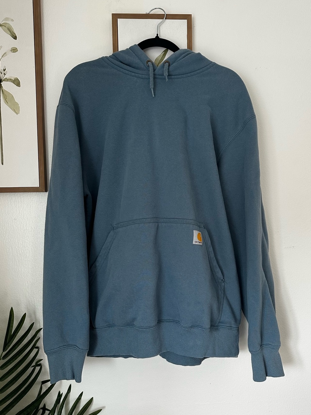 Carhartt Women's Blue Pullover Hoodie